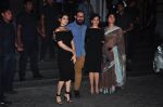 Aamir Khan, Fatima Sana Shaikh, Sanya Malhotra, Kiran Rao at Dangal premiere on 22nd Dec 2016